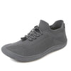 Baskets Pieds Nus Confortables et Antiderapantes - Unisexe gris fonce