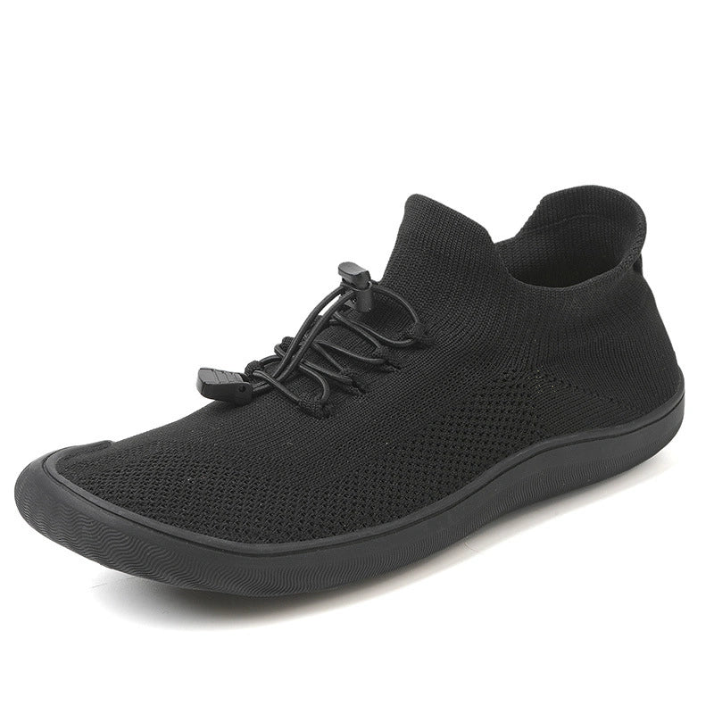 Baskets Pieds Nus Confortables et Antiderapantes - Unisexe noir