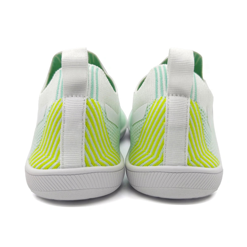 Baskets Pieds Nus Larges & Flexibles vert2
