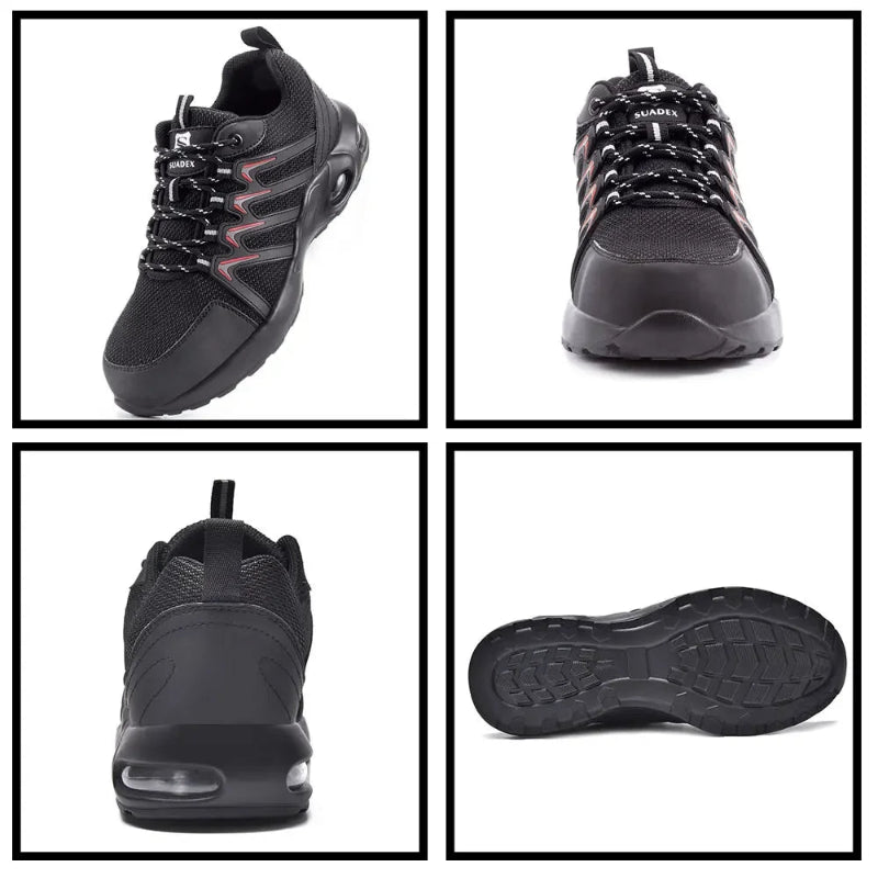 Baskets de Sécurite Confortables & Respirantes - Unisexe noir4
