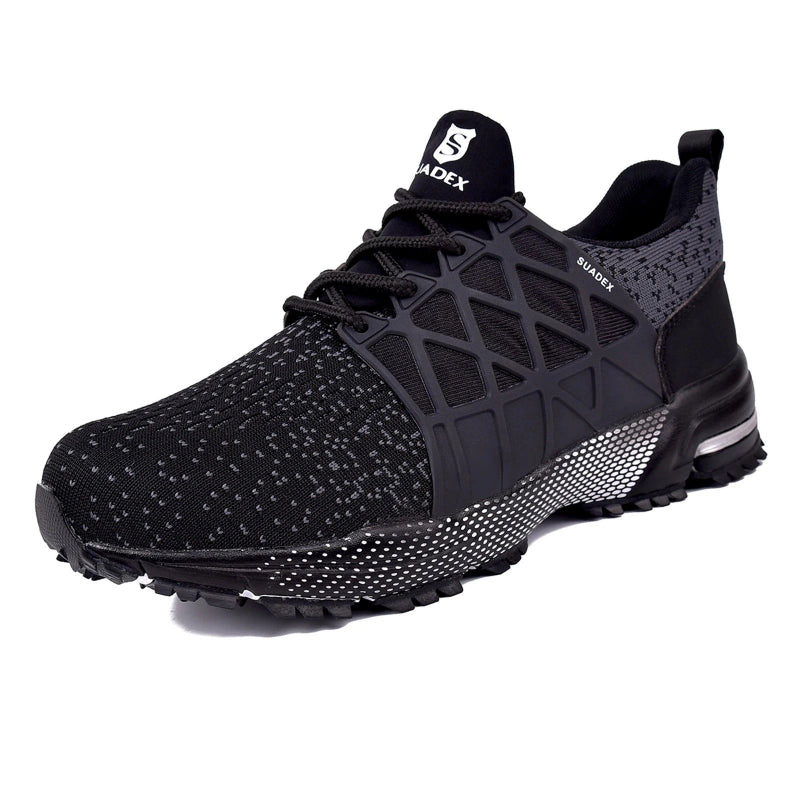 Baskets de Securite Confortables et Respirantes - Pour Hommes et Femmes noir1