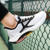 Baskets de Sport Amortissantes et Confortables - Unisexe blanc et noir1
