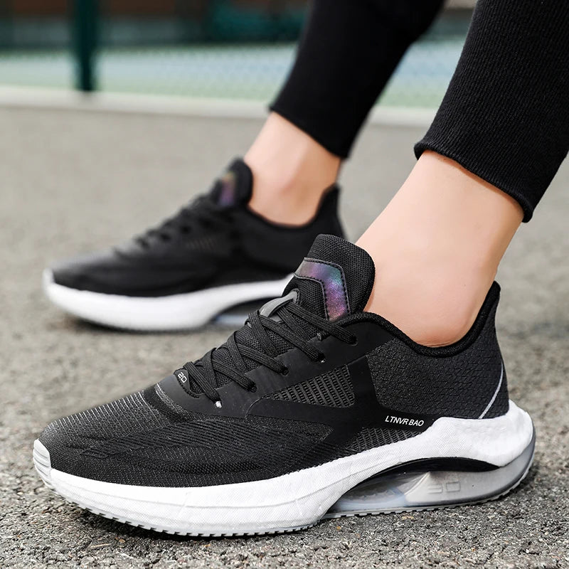 Baskets de Sport Amortissantes et Confortables - Unisexe noir1