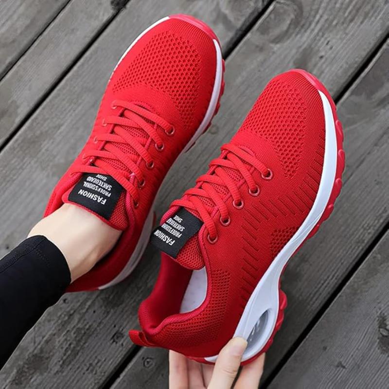 Baskets/sneakers de sport et RUNNING Légères et Modernes pour Femme-rouge