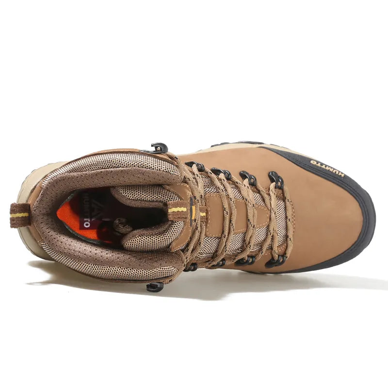 Bottes de Randonnee et Neige Confortable et Antiderapante - Pour Hommes kaki