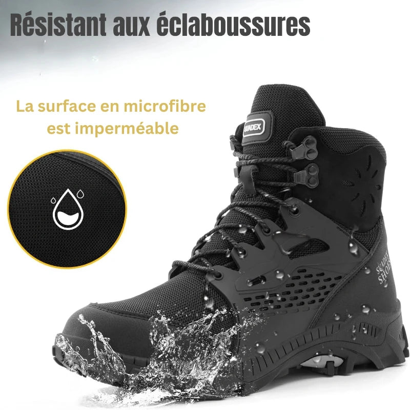 Bottes de Securite Legeres a Embout en Acier - Unisexe2