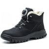 Bottes de securite Fourrees Impermeables Parker a Bouton Rotatif-Unisexe noir