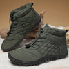 Bottes d'Hiver Pieds Nus Chaudes