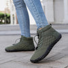 Bottines Pieds Nus Chaudes & Confortables vert1
