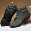 Bottines Pieds Nus Chaudes & Confortables vert2