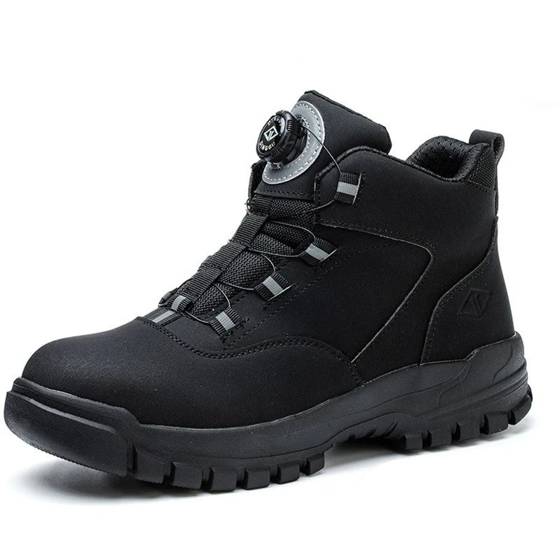 Bottines de Securite Confortables avec Embout en Acier - Unisexe noir3