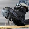 Bottines de Securite Confortables avec Embout en Acier - Unisexe noir