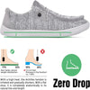Chaussures Pieds Nus pour Hommes Minimalistes Bout Large & Zéro Drop-gris1