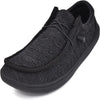 Chaussures Pieds Nus pour Hommes Minimalistes Bout Large & Zéro Drop-noir2
