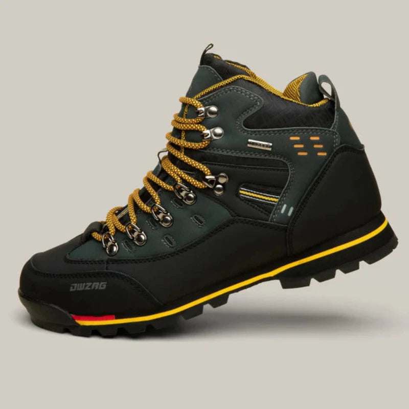 Chaussures de Randonnée Imperméable de qualité supérieure Homme - Chaussures Trekking / Trail-jaune