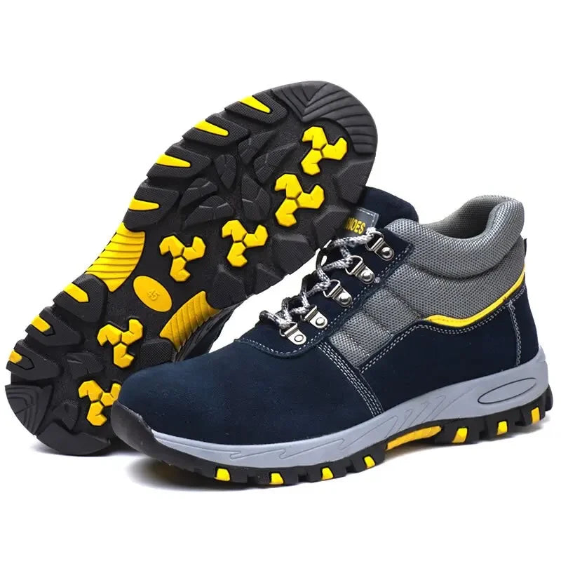 Chaussures de Sécurité Premium - Protection Totale et Confort pour le Travail-bleu5