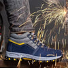 Chaussures de Sécurité Premium - Protection Totale et Confort pour le Travail-bleu1
