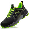 Chaussures de Securite Anti-coup en Acier pour Homme vert