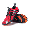 Expert Pro - des chaussures pieds nus saines Minimalistes de Sport Multisurface-rouge1