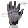 Gants de Travail a Demi-Doigts Robustes et Durables - Unisexe2