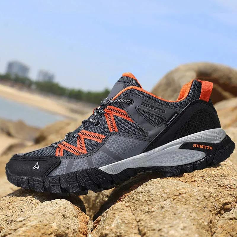 Men's Breathable Lace-Up Hiking Shoes