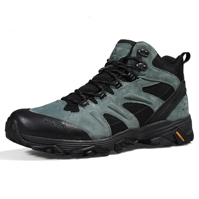 Premium Waterproof Lace-Up Hiking Boots