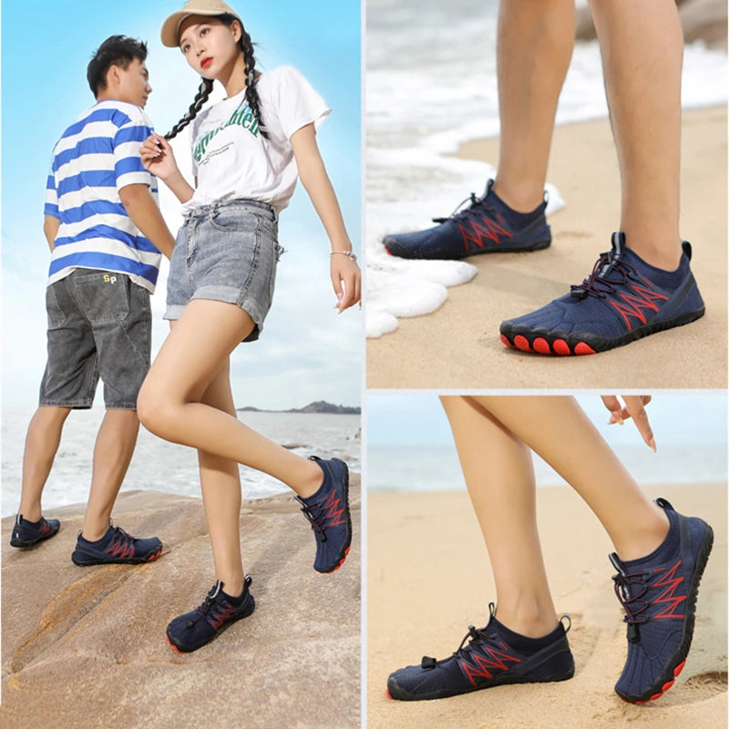 Comfortable and flexible barefoot shoes