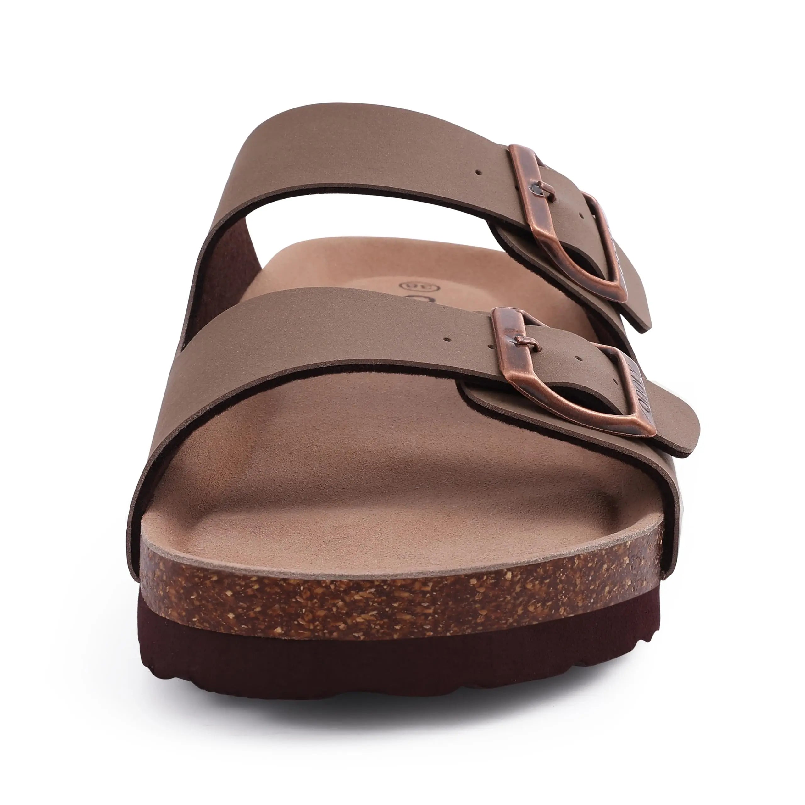 Kidmi Wildleder – Flache Boston-Sandalen