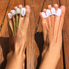 Séparateurs d’Orteils en Silicone - Lot de 2 Correcteurs Hallux Valgus pour Pied Droit et Gauche