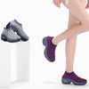 Lightweight mesh sneakers with high heel and air cushion